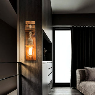 Epoch, Applique, Bois et Corde de Chanvre