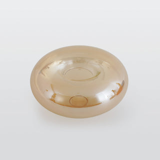 Arisha Oval Industriel LED Plafonnier Rouge/Marron/Ambre/Bleu Métal/Verre Salon
