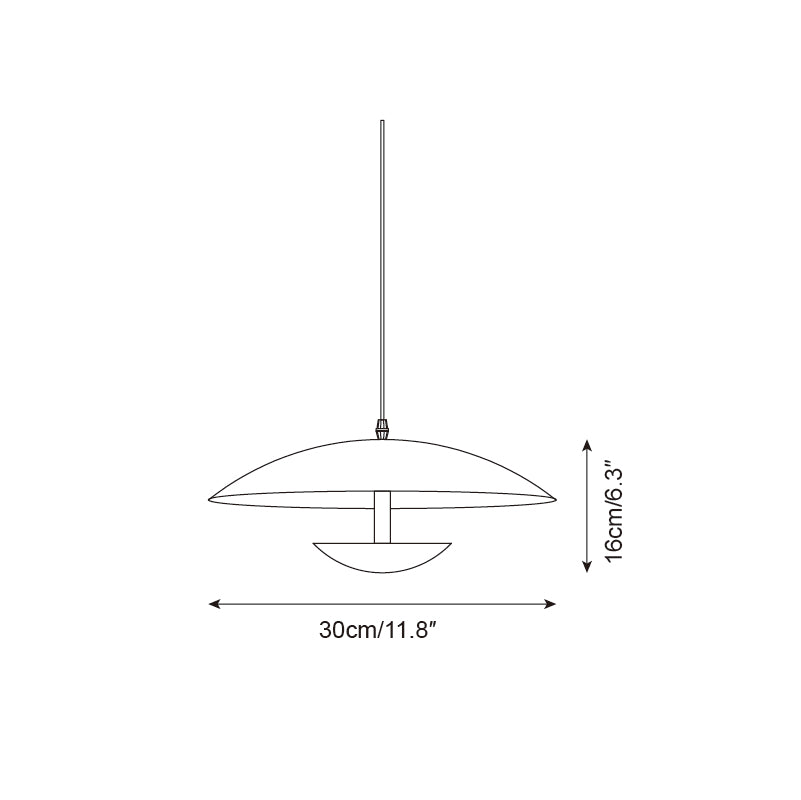 Solen Pendant Light Black Minimalist-Neutral Decor