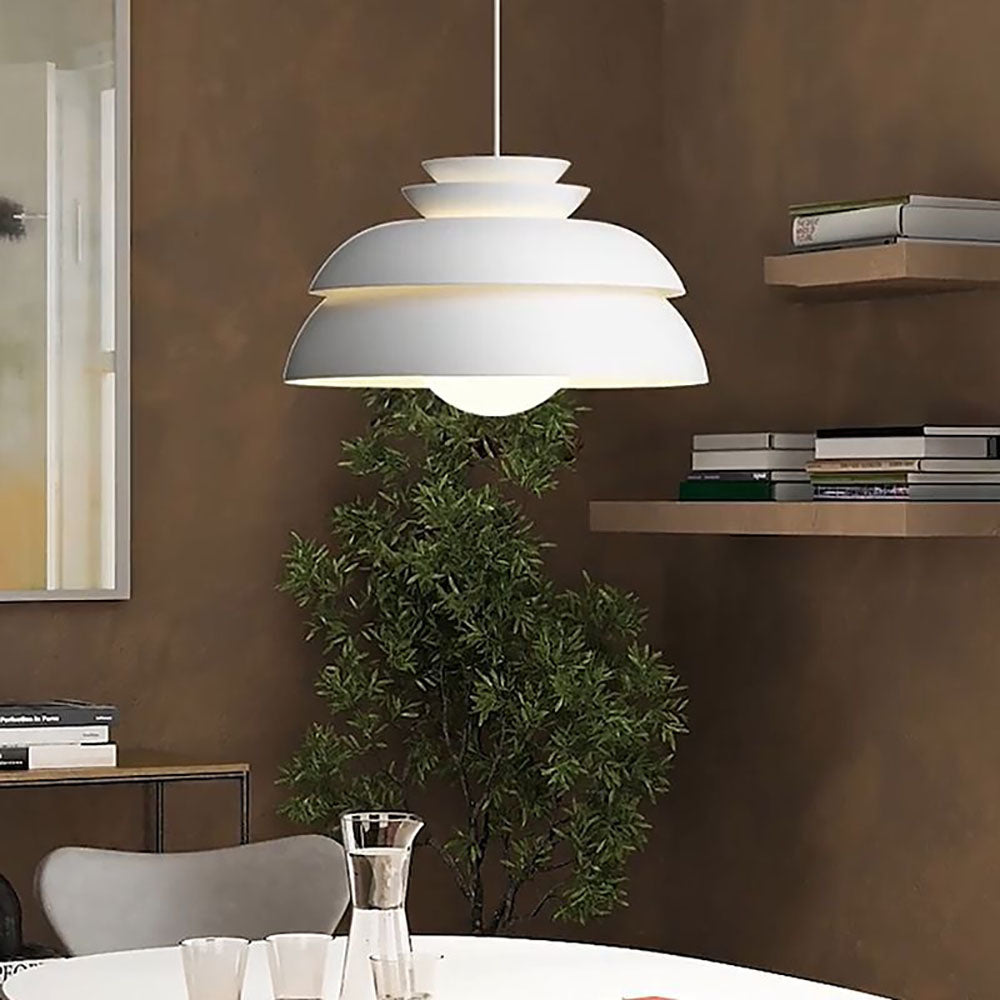 Valentina Luminaires Suspensions Blanc Vintage Métal Salle à Manger/Chambre à Coucher