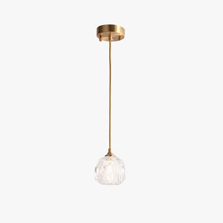 Kristy Lustre Suspension LED Contemporain Métal Chambre à Coucher