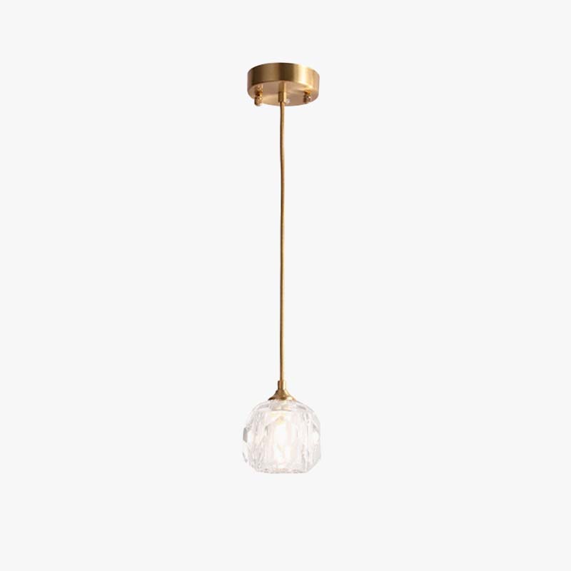Kristy Lustre Suspension LED Contemporain Métal Chambre à Coucher