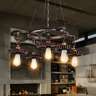 Silva Industriel Suspension Métal Bronze Chambre à Coucher