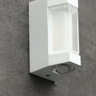 Ray Design LED Applique Murale Blanc/Noir Métal/Acrylique Extérieur