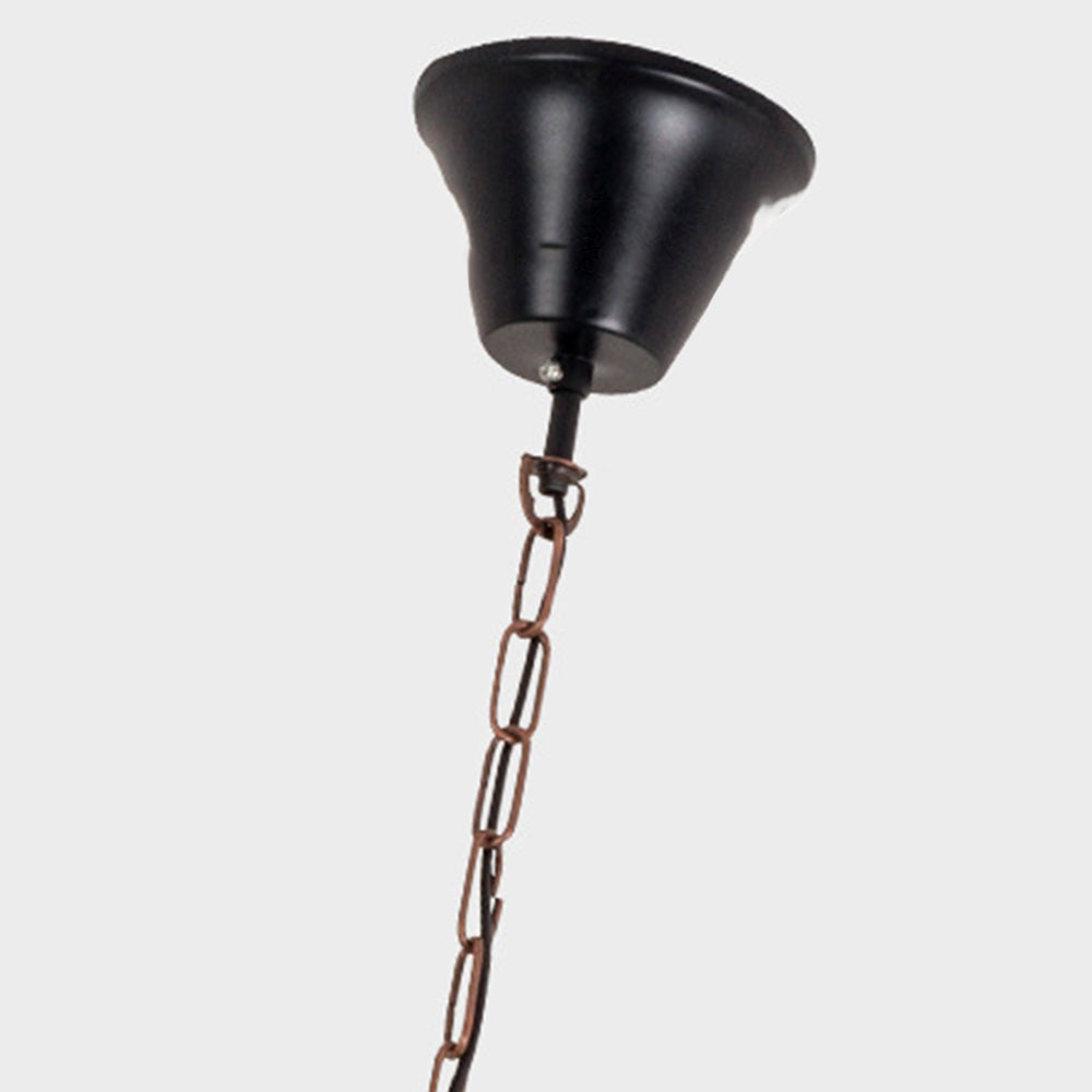 Epoch Suspension Rectangulaire Naturelle, Metal/Bois, Marron, Salon