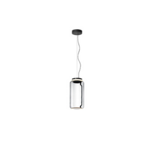 Valentina Luminaires Suspensions LED Cylindre Minimalisme Métal/Verre Transparent Salon/Chambre à Coucher