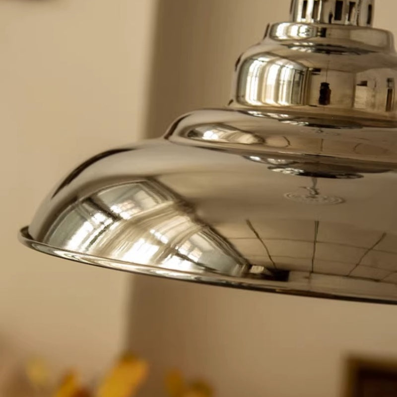 Silva Industriel LED Suspension Chromé Métal Salon/Chambre À Coucher
