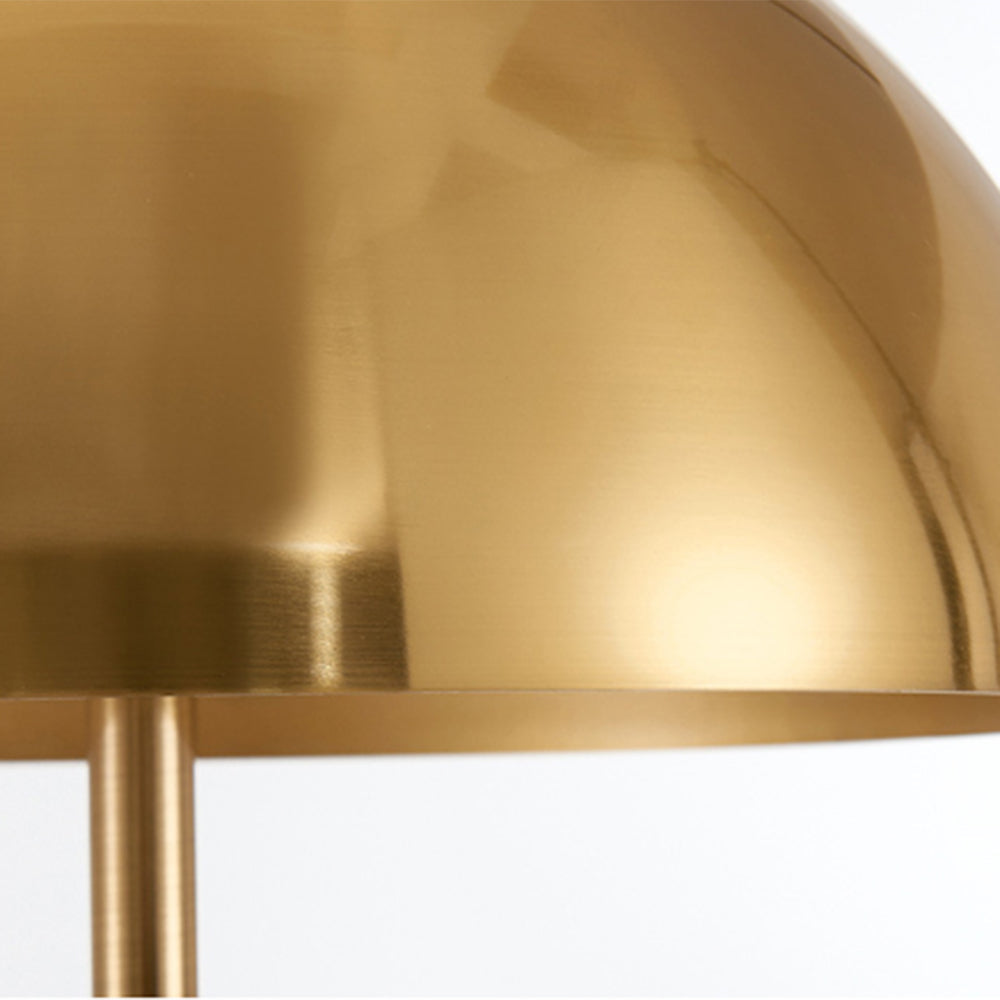 Arisha Design Lampadaire Tripode Moderne Métal Noir Or Bureau/Chambre à Coucher/Salon