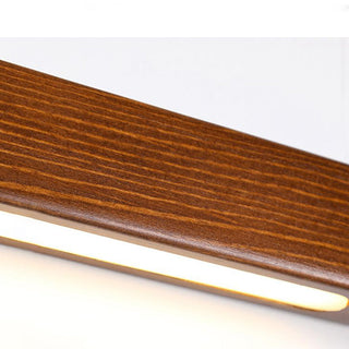 Zenx Applique Murale Linéaire en Bois