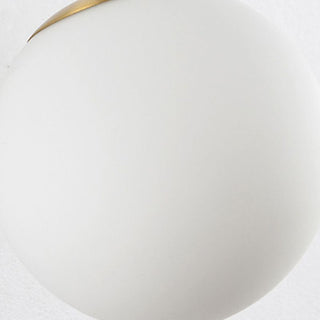 Valentina Applique Murale LED Boule Simple Moderne Métal/Verre Noir/Or Couloir/Chambre/Salon