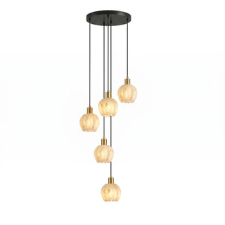 Mian Alabaster Pendant Lamp-Neutral Decor