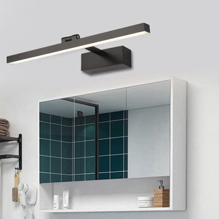 Arisha Longue Intérieur LED Applique Murale Linéaire Noir/Blanc Moderne Métal Salle de Bain