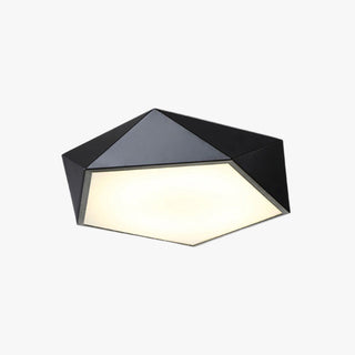 Arisha Design LED Plafonnier Simple Moderne Métal Noir/Blanc Salon