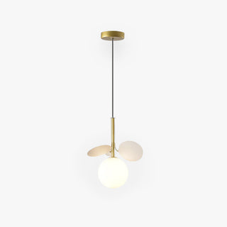 Arisha Luminaires Suspensions Globe Moderne Design Métal Verre Multicolore/Blanc Salon/Chambre d'Enfant