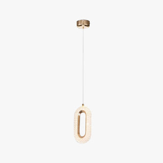Kristy Luminaires Suspensions Arc Deco Moderne Simple Métal/Acrylique Doré Salon