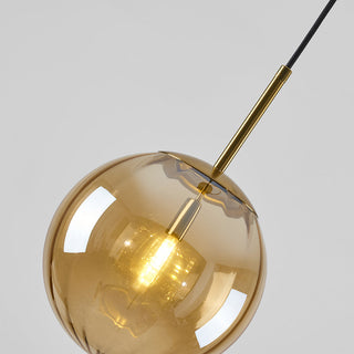 Sevenel Suspension Boule Moderne Métal/Verre-Luire