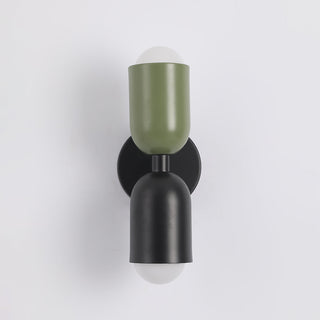 Zareno Applique Murale Cylindre Scandinave Métal Coloré Salon-Luire