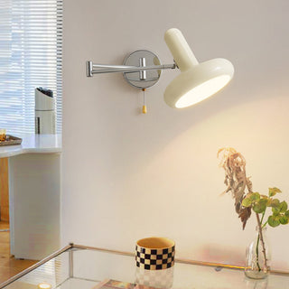Arisha Applique Murale Orientable Scandinave, Métal, Blanc, Salon