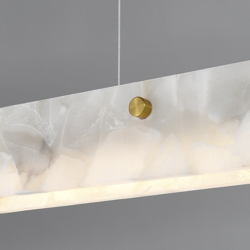 Ray Moderne LED Suspension Blanc Marble Salle À Manger/Bar