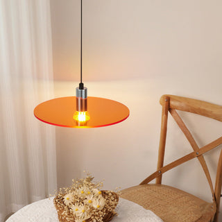 Arisha Nordique LED Plaque-Forme Verre Suspension Salon