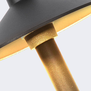 Arisha Extérieure Chapeau Moderne, Métal, Noir, Extérieur