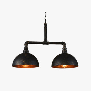 Silva Industrielle Luminaires Suspensions Vintage LED Métal Noir Salon/Chambre à Coucher