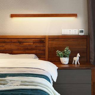 Zenx Applique Murale Linéaire en Bois