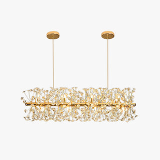 Arisha Moderne Luminaires Suspensions Grande Fleur/Multi Luxe Métal/Cristal Doré Salon/Chambre à Coucher/Salle à Manger