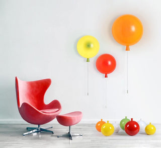 Cheerful Applique Murale Ballon Rêve Plastique-Luire