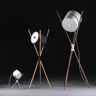 Syloena Lampadaire Contemporaine en Bois