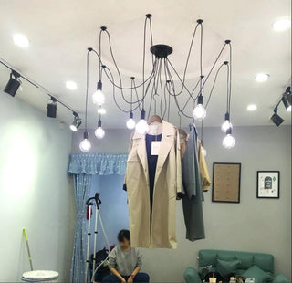 Lustra Lustre à Câble Araignée Industriel