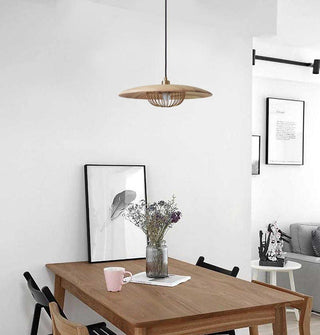 Elanora Suspension Rétro Vintage en Bois