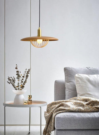 Elanora Suspension Rétro Vintage en Bois
