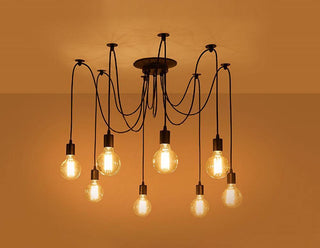 Lustra Lustre à Câble Araignée Industriel