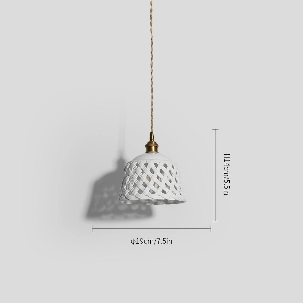 Seluna Suspension Céramique Moderne