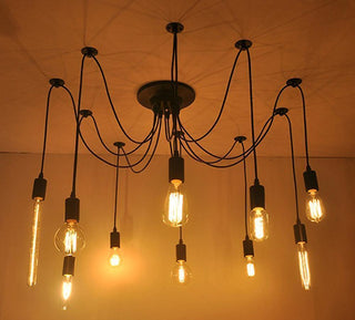 Lustra Lustre à Câble Araignée Industriel