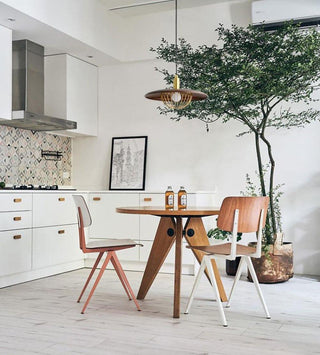 Elanora Suspension Rétro Vintage en Bois