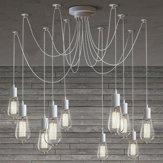Lustra Lustre à Câble Araignée Industriel