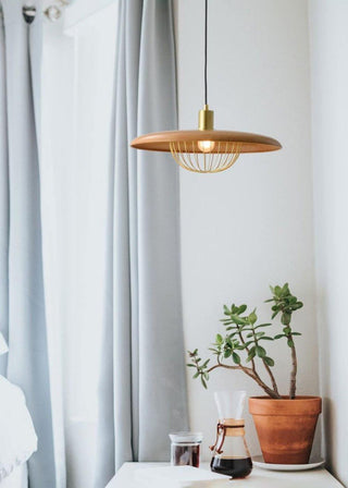 Elanora Suspension Rétro Vintage en Bois