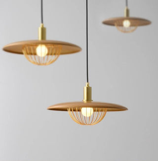Elanora Suspension Rétro Vintage en Bois