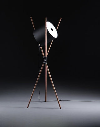 Syloena Lampadaire Contemporaine en Bois