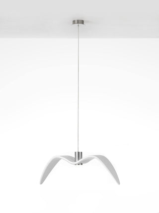 Lustra Suspension Lampe Ailes d'Oiseau pour Salon-Luire
