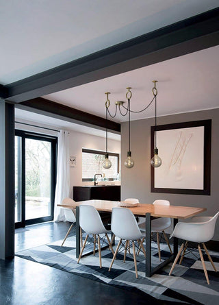 Lustra Lustre Industrial Spider Bulb Hanging-Luire