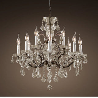 Silva Lustre décoratif Moderne, Métal/Cristal,  Rouille, Salon