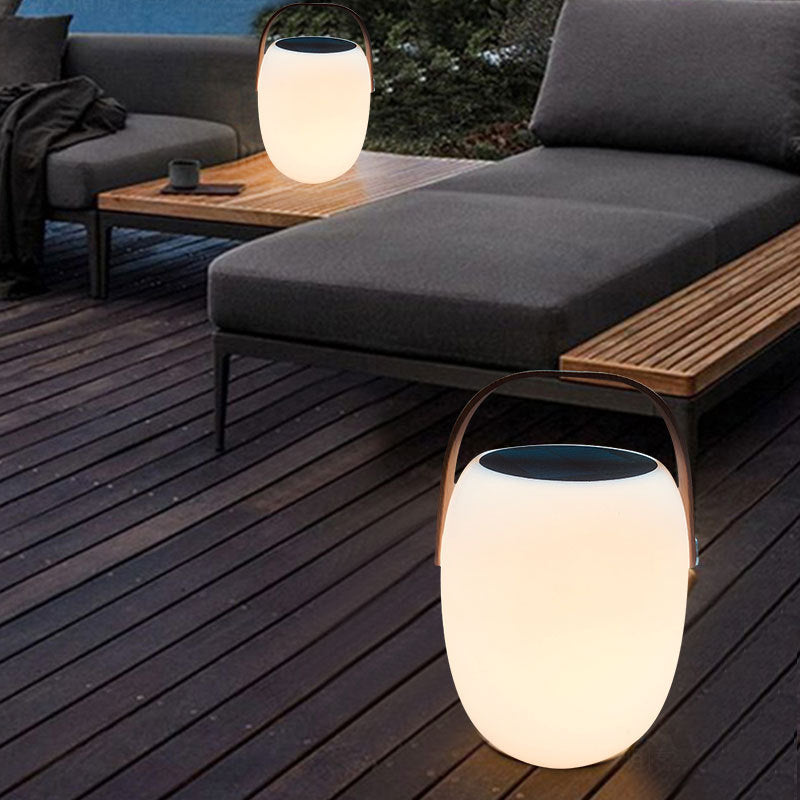 Ray Moderne LED Lampe Extérieure au Sol Acrylique Camping/Patio/Balcon