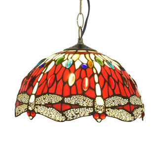 Tiffany Vintage LED Suspension Verre Chambre À Coucher/Salon