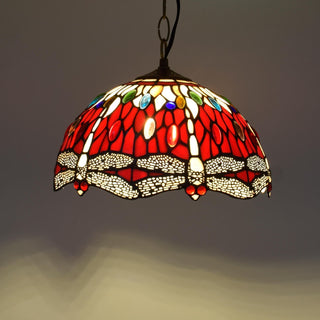 Tiffany Vintage LED Suspension Verre Chambre À Coucher/Salon
