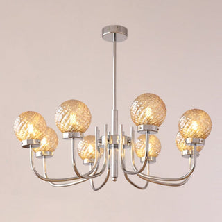 Valentina LED Suspension Métal Verre Cuisine Chambre à Coucher