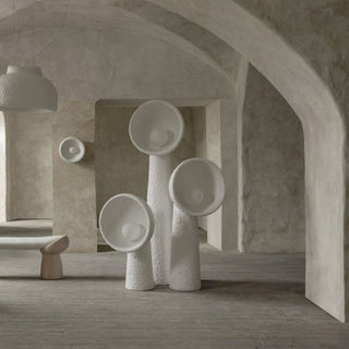 Ernionis Lampadaire en Céramique Texturée