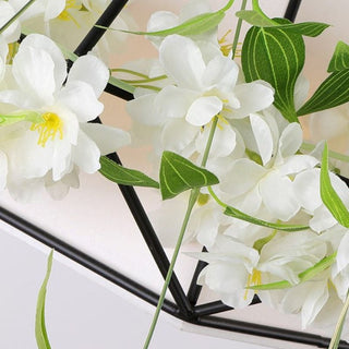 Arisha Moderne Fleurs LED Suspension Métal Salon